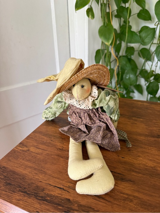 Other - Miss Elle’s Collection Bunny Shelf Sitter Doll by Artisan Flair